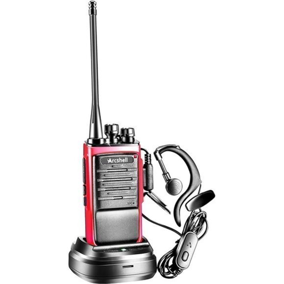 NEW 4 Set Long Range Walkie Talkie Two Way Radio Headset - Picture 4 of 7